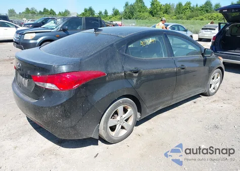 2013 Hyundai Elantra Gls/Limited из США, поврежденный, VIN 5NPDH4AE6DH424870